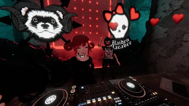 B2B with MaidenMacabre for 'FiendClub' for FriendClub